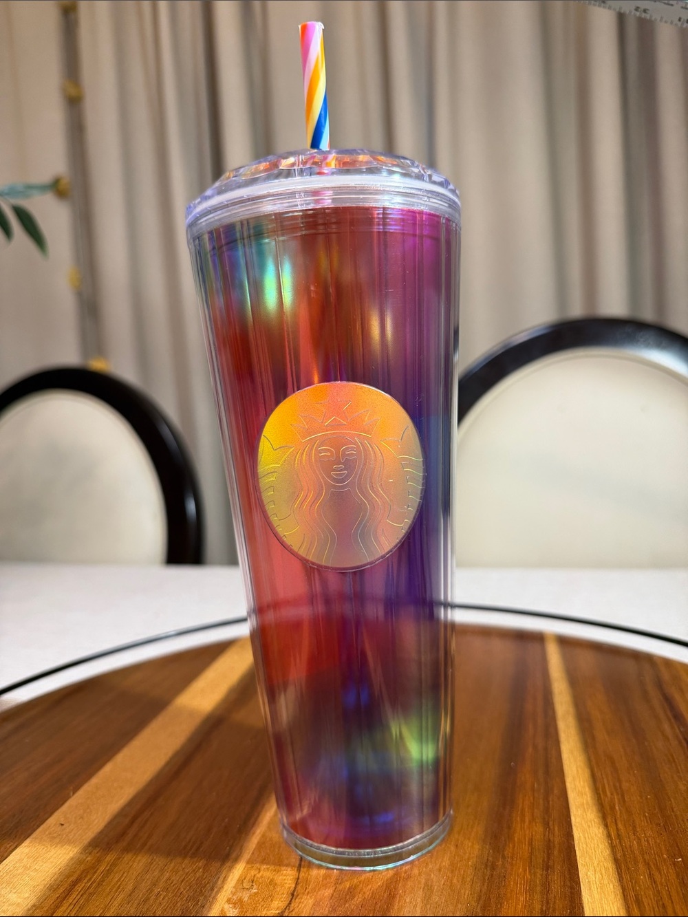 Starbucks tumbler 24oz rainbow